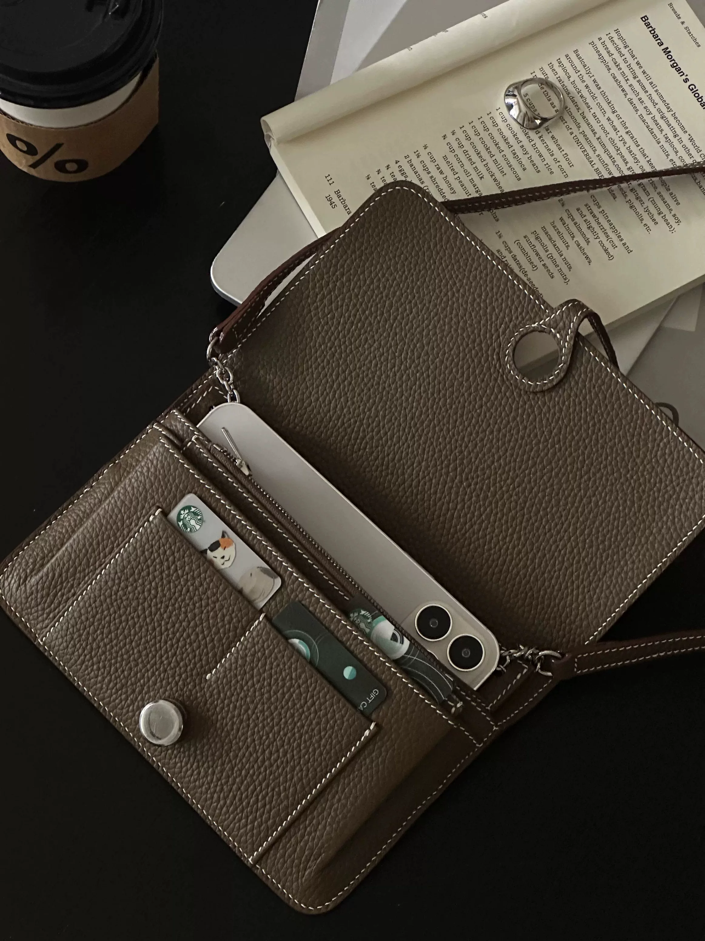 Tri-Fold Passport Wallet image 2
