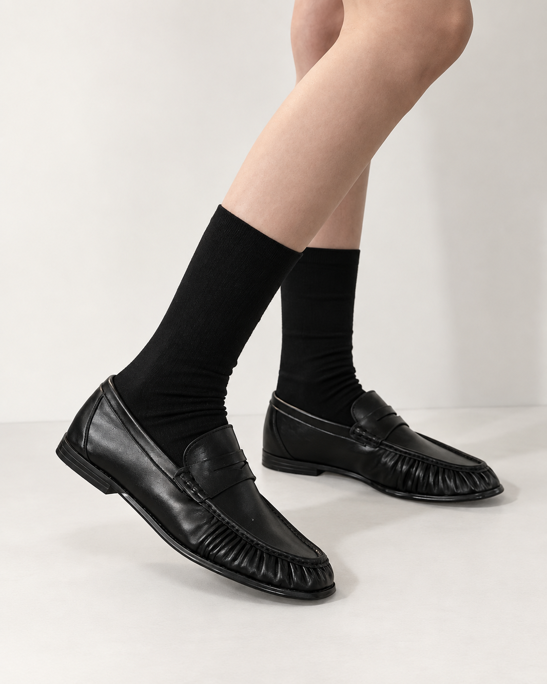 Shirring loafer image 6
