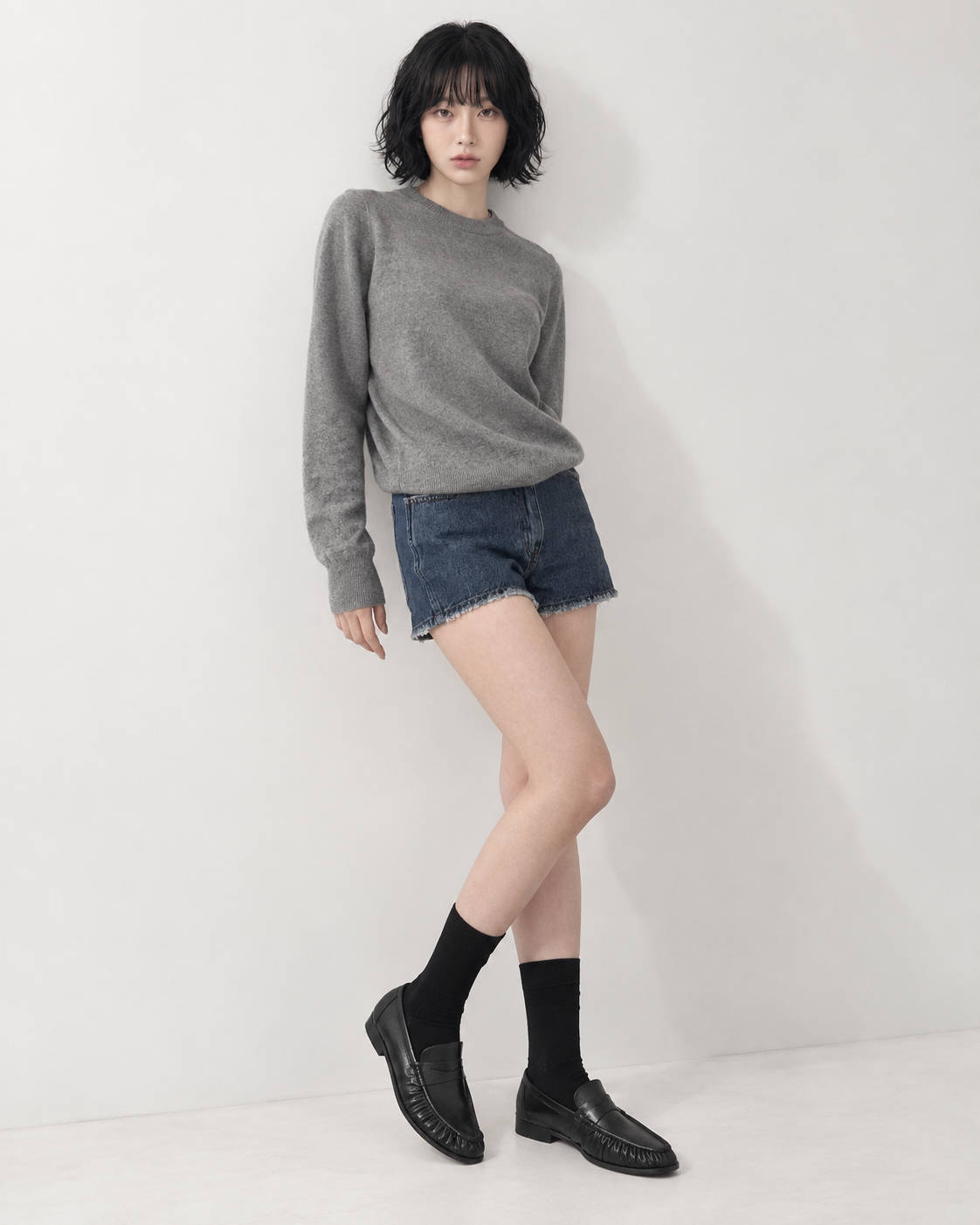 Shirring loafer image 7
