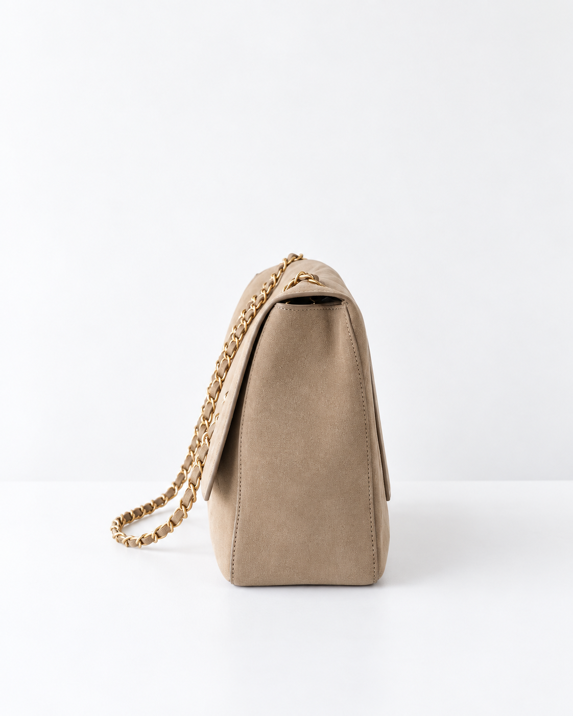 Suede maxi flap image 3