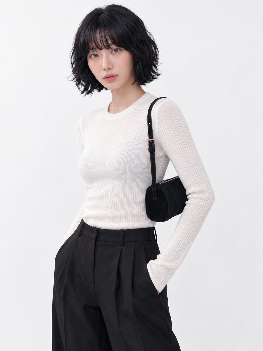 Suede mini low model view