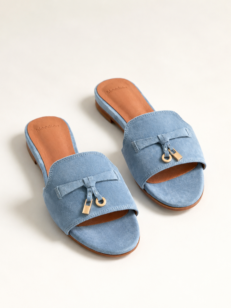 Roro buckle mule_Flat
