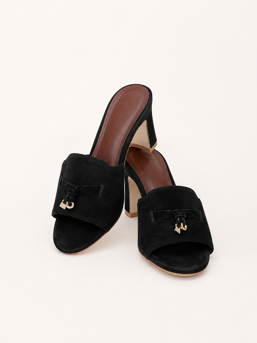 Roro buckle mule_hill