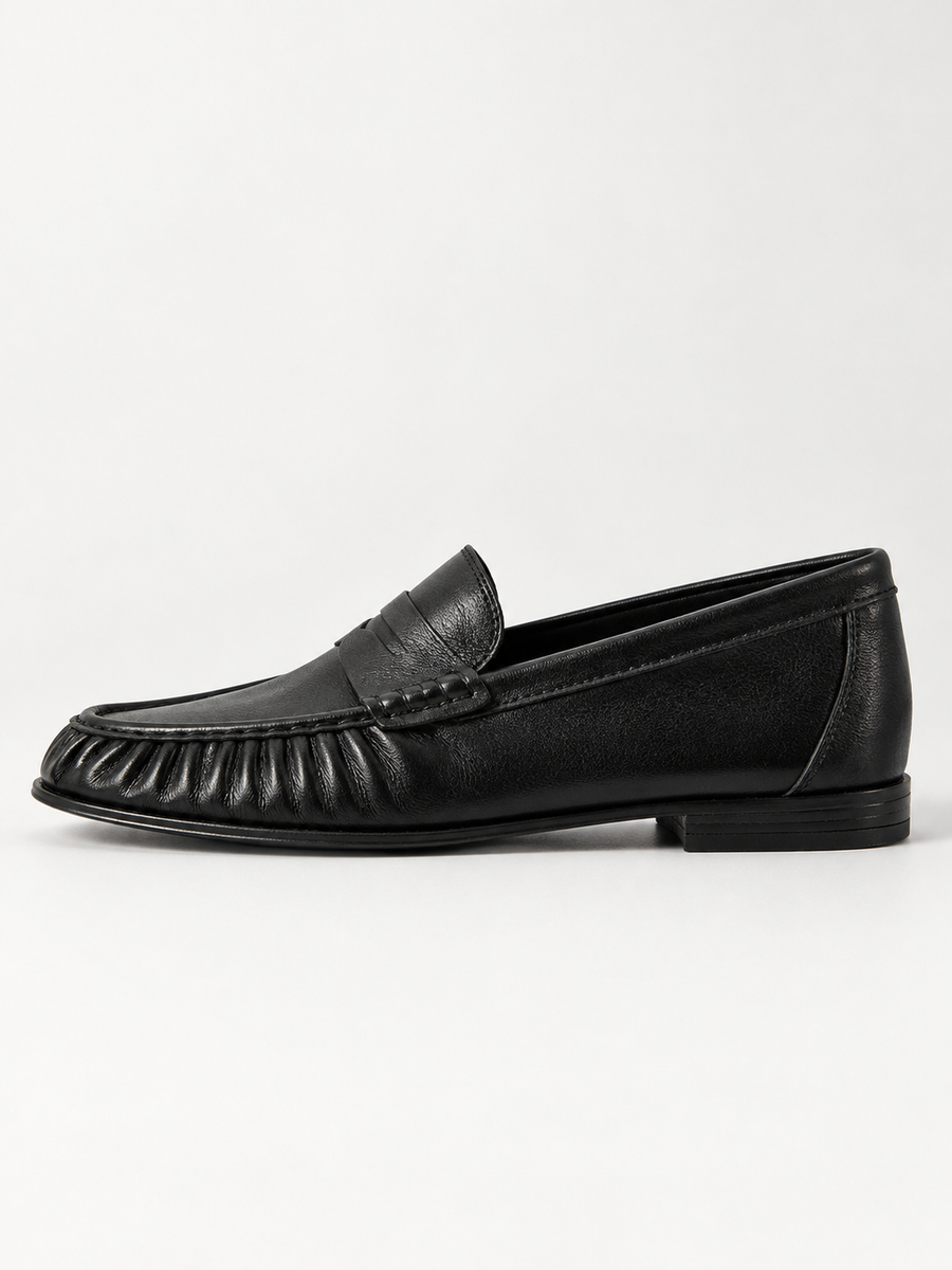 Shirring loafer